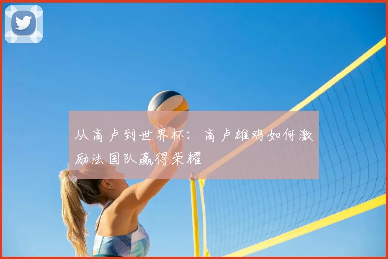 从高卢到世界杯：高卢雄鸡如何激励法国队赢得荣耀